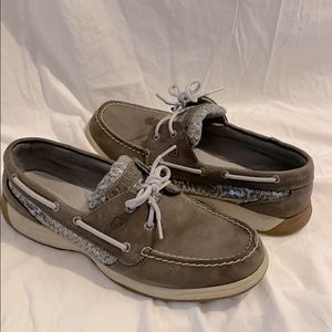 Sperry intrepid graphite/floral